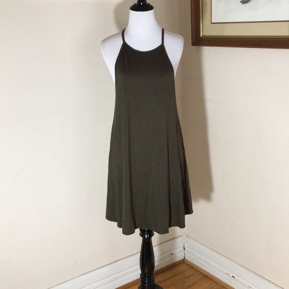 Amante Olive dress. Size M.